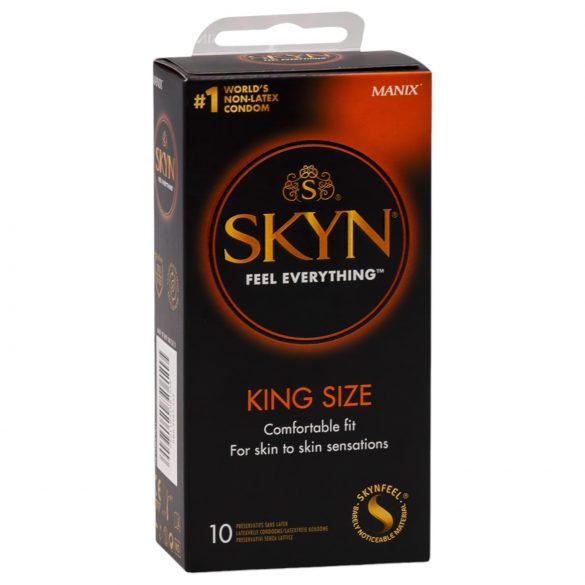 Manix SKYN - Préservatifs XXL sans latex (10 pièces)