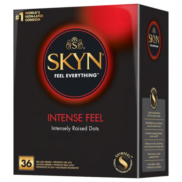 Manix SKYN Intense Fell - Préservatifs véganes sans latex (36pcs)