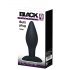 Plug anal Black Velvet - grand