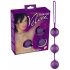 You2Toys - Boules de Geisha triples en velours violet