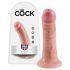 King Cock 6 dildo (15 cm) - naturel