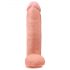 Dildo King Cock 30 cm avec testicules - naturel