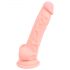 Dildo en silicone médical (18 cm) - Naturel