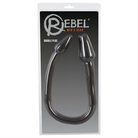 Plug Double Rebel - plug anal double (noir)