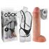 King Cock Strap-on 11 - godemichet creux avec harnais (28 cm)