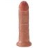 King Cock 8 godemichet (20 cm) - naturel foncé