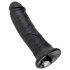 King Cock 8 gode (20 cm) - noir