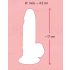 Nature Skin - Dildo réaliste avec ventouse - Naturel (Petit)