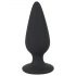 Black Velvet Heavy - Plug anal de 40g (noir)