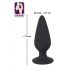 Black Velvet Heavy - Plug anal de 40g (noir)