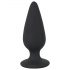 Black Velvet Heavy - Plug anal de 75 g (noir)