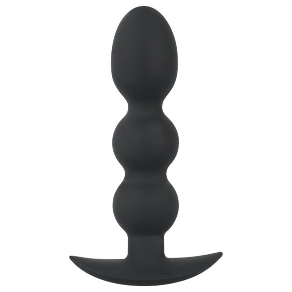 Black Velvet Heavy - Plug anal à boules de 145g (noir)