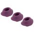 Womanizer Classic S - ensemble de cloches d'aspiration de rechange - violet (3 pièces)