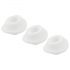 Ensemble Womanizer Premium S - cloches de rechange blanches (3 pièces)