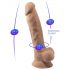 Silexd 7 - Gode ventouse - 17,5cm (naturel)