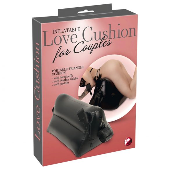 Coussin d'Amour Gonflable - Noir