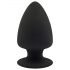 Silexd M - plug anal modelable - 11 cm (noir)