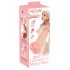 Nature Skin - Coque Pénis 2-en-1 et Vaginettes (Naturel)