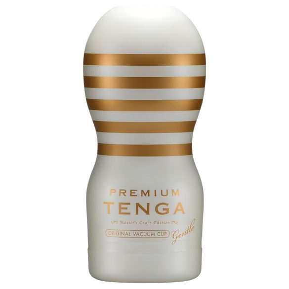 TENGA Premium Gentle - masturbateur jetable (blanc)