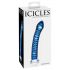 Icicles No. 29 - spirale, gode en verre bleu