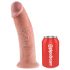 King Cock 10 - Gode avec ventouse (25cm) - nature