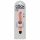 King Cock 7 Stiffy - vibromasseur réaliste et étanche (18 cm) - naturel