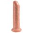 King Cock 7 - godemichet réaliste (18 cm) - naturel