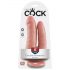 King Cock Double Penetrator - double pénis réaliste (naturel)