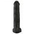 King Cock 15 - godemichet à ventouse avec testicules (38cm) - noir