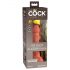 King Cock Elite 6 - gode réaliste à ventouse (15 cm) - foncé