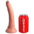 King Cock Elite 18cm ventouse, dildo réaliste - naturel