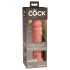 King Cock Elite 8 - godemichet réaliste avec ventouse (20cm) - naturel