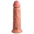 King Cock Elite 8 - godemichet réaliste avec ventouse (20cm) - naturel