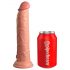 King Cock Elite 9 - gode réaliste avec ventouse (23cm) - naturel