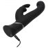 Happyrabbit G-spot - vibreur rechargeable avec stimulateur de clitoris (noir)