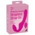 Strepless Strap-On - gode ceinture sans bretelles (rose)