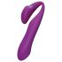 Vibrateur Couple Étanche Rechargeable - Violet