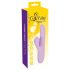 SMILE Thrusting - Vibrateur rechargeable rotatif et poussoir avec stimulateur clitoridien (violet)