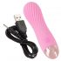 Cuties Mini - vibrateur spirale étanche et rechargeable (rose)