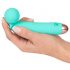 Baguette Magique Cuties Mini - vibrateur étanche et rechargeable (vert)