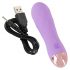 Cuties Mini - vibrateur rechargeable et étanche avec grille (violet)