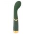 Emerald Love - Vibromasseur point G rechargeable et étanche (vert)