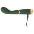 Emerald Love - Vibromasseur point G rechargeable et étanche (vert)