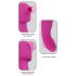 Javida Baguette - Vibreur masseur 3 fonctions (violet)