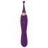 Javida - Ensemble 2 en 1 de stimulateur clitoridien et vibromasseur rechargeable (violet)