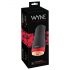 WYNE 01 - Masturbateur Noir Chauffant, Vibrant et Aspiro-rechargeable