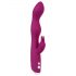 SMILE - vibromasseur flexible avec stimulateur pour point A et point G (violet)