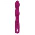 SMILE - vibromasseur flexible avec stimulateur pour point A et point G (violet)