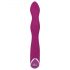 SMILE - vibromasseur flexible avec stimulateur pour point A et point G (violet)