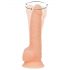 Naked Addiction Rotating 8 - vibromasseur rotatif (20 cm) - naturel